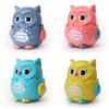 Funny Pressing Inertial Sliding Owl Pull Back Toys Car Mini Cute Toys Children Cartoon Kindergarten Educational Toy Kids Gift