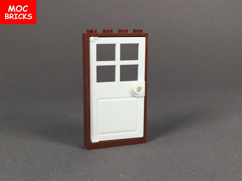 MY OWN CREATION Blocks City Door Windows Add-Ons Building Blocks House Fence Stairs Ladder DO-IT-YOURSELF Parts Toy Ideal For kid