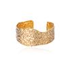 New Stainless Steel Simple Wide Version Open Bracelet Street Hip Hop Exaggerated Gold-plated Bracelet