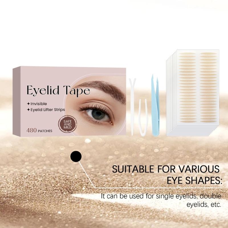 Seamless Double Eyelid Strips With Airflow Materials Not Adhesive Needed For Sensitives Skin Daily Use
