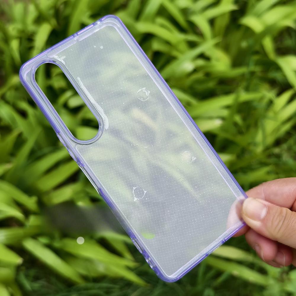 For Sony Xperia 1 VII Case Luxury TPU+PC Clear Matte Anti Fall Phone Back Cover For Sony Xperia 1 VII Shell Shockproof Bumper