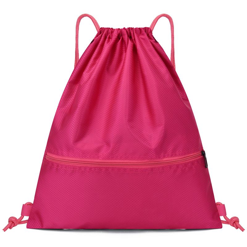 Portable Waterproof Foldable Sports Travel Drawstring Backpack for Men and Women