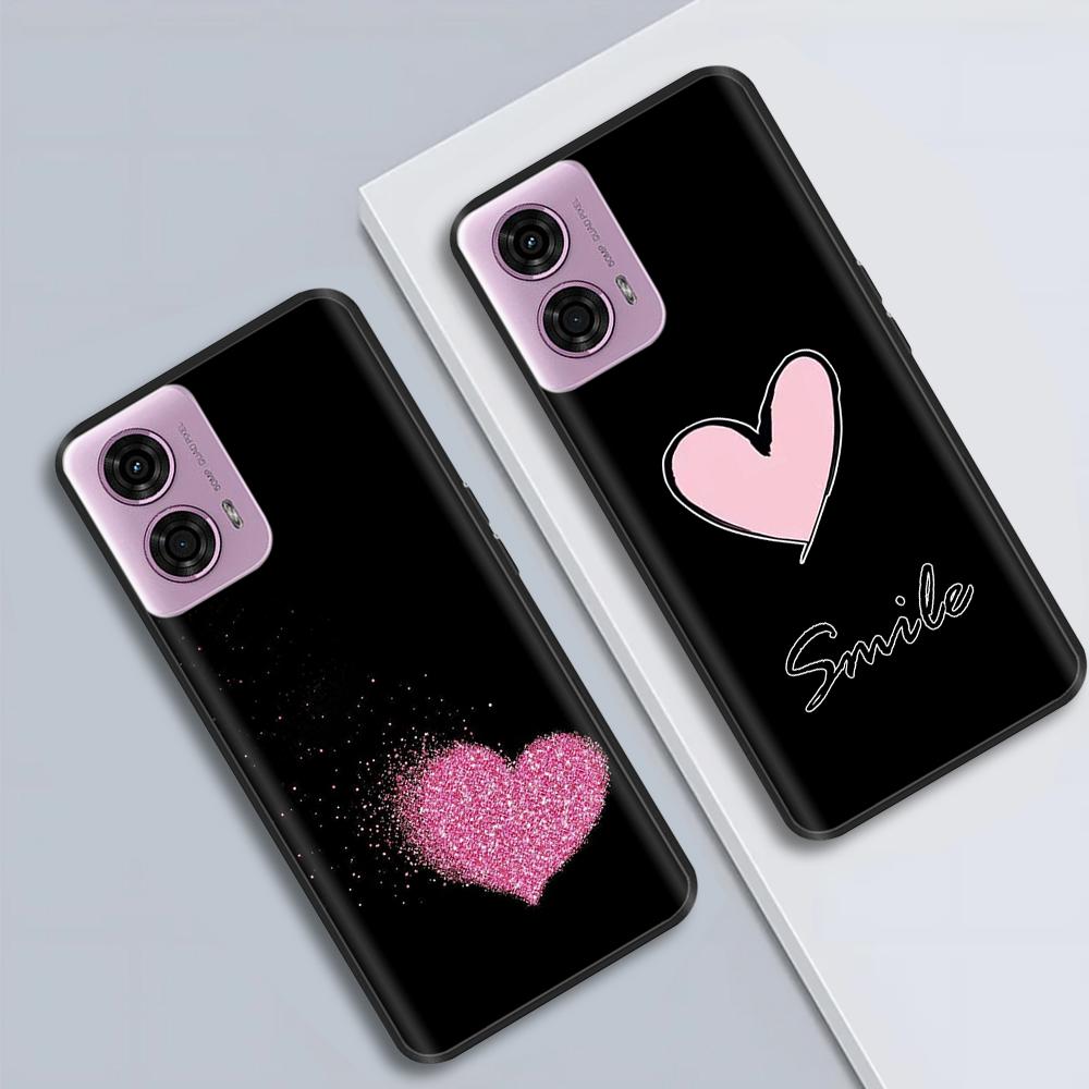 Für Motorola Moto G04 G04s Hülle Schmetterling Vollschutz Weiche Flüssigsilikonhüllen Für Moto G04 G 04 s MotoG04 Fundas Stoßstange