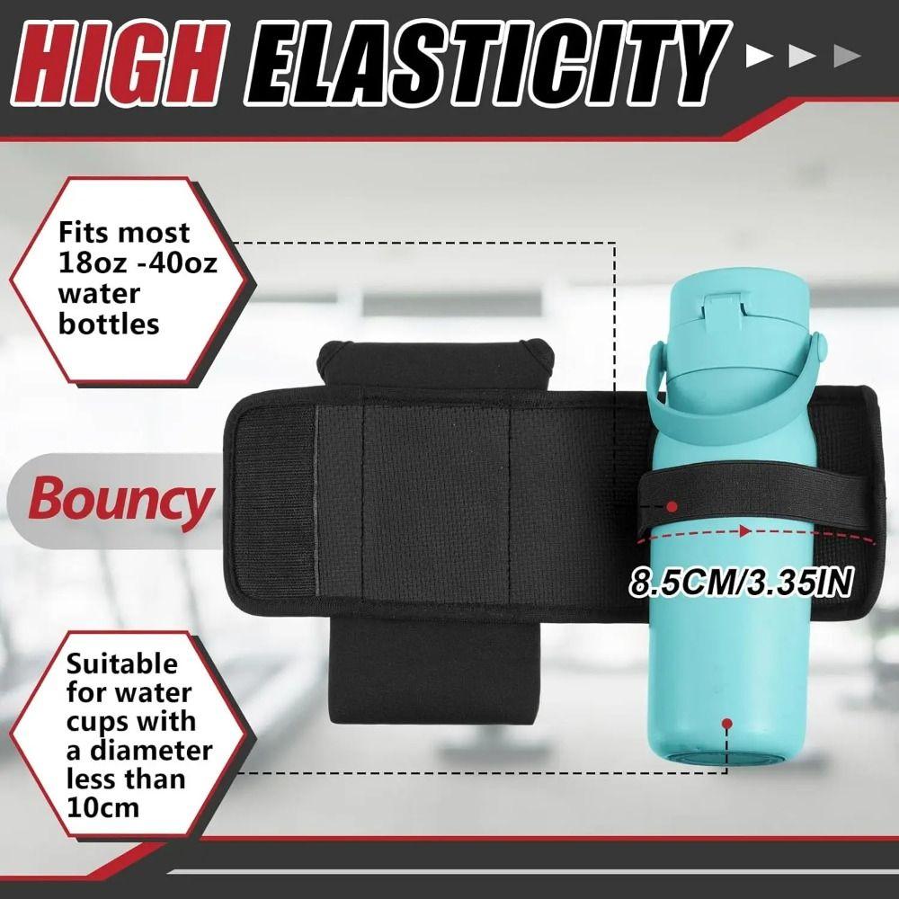 Magnetic Water Bottle Sling Bag Adjustable Sports Water Bottle Bag Gym Bottle Bag  Gym