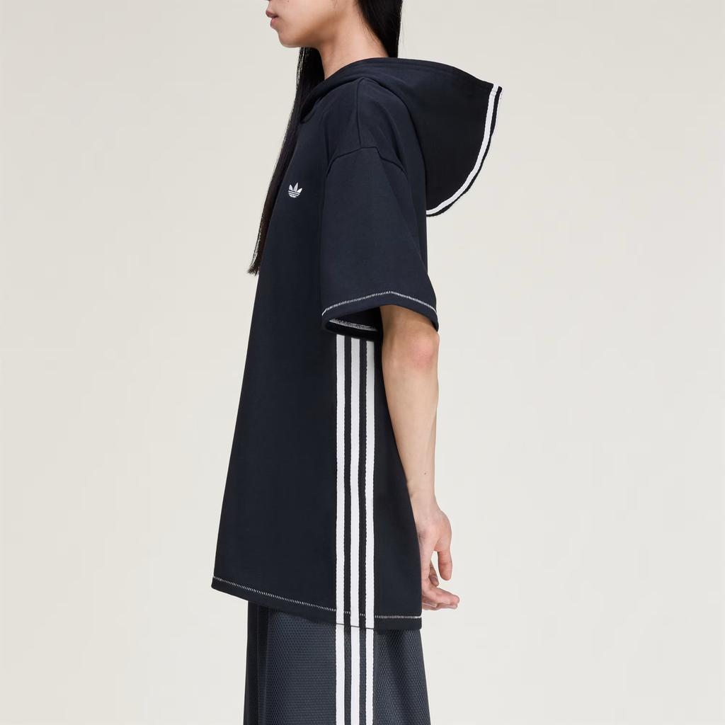 adidas Originals X Avavav Hooded Loose Fit Short Sleeve T-Shirt Women Tops KG9025