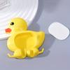 No-Drill Suction Cup Bathroom Organizer, Waterproof Dustproof Plastic Duck-Shaped Home Decor for Bathroom Storage, Bathroom Accessories