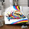 Real Madrid Club Customize Text Blanket Lightweight Customizable Blanket Ultra-Soft Perfect for Livingroom Living Room Seaside Office