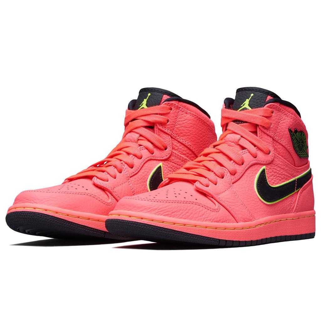 New Jordan 1 Retro High Hot Punch Women's AQ9131-600