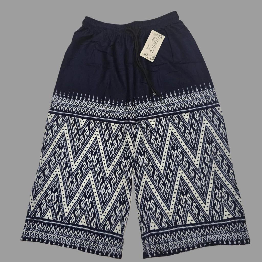 Long Loose Leg Elephant Pants Adjustable Elastic Waistband Strap Women Men Unisex Print Thailand Casual Streetwear Beach Summer Bohemian Retro Vintage