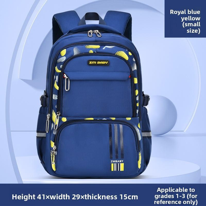 Kids School Backpack With Letter Print And Ultralight Nylon For Boys Grades 34