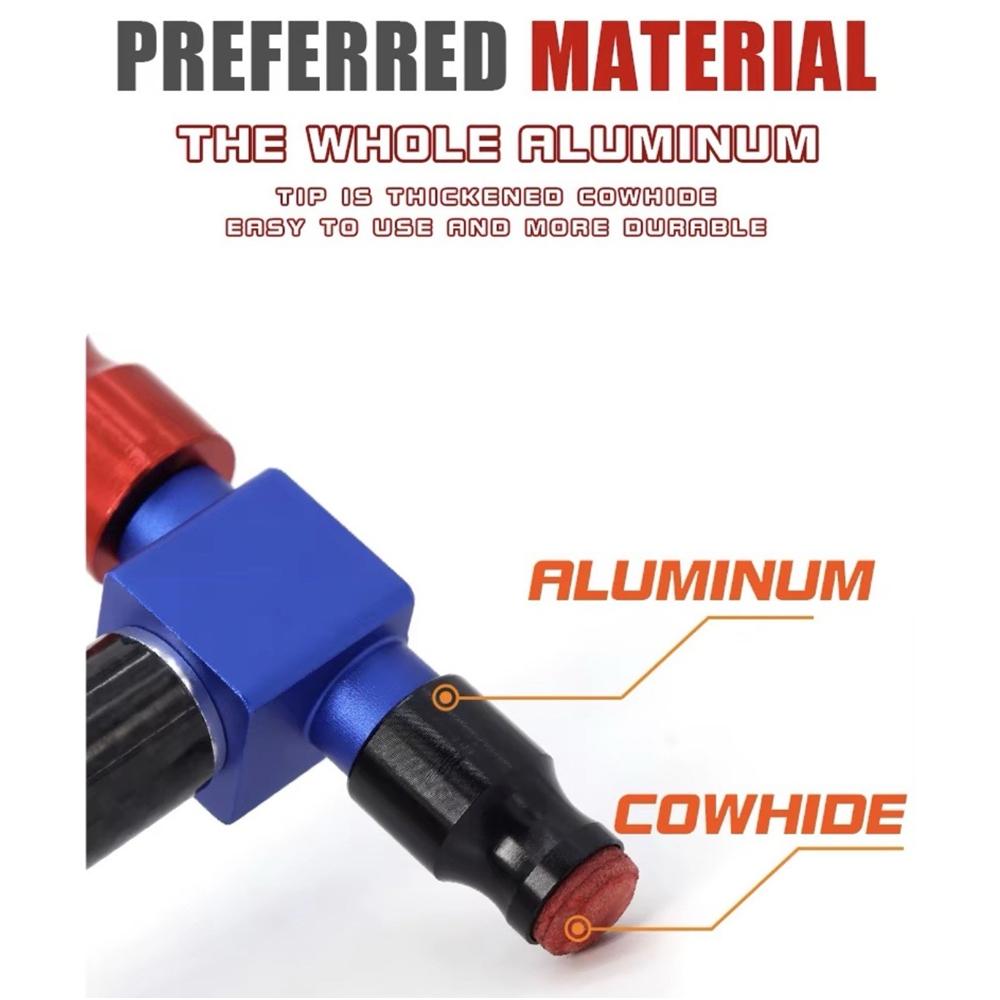 Paintless Dent Repair Knockdown M8 Hammer Head Tips Hail  (3 Pack)