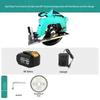 Lithium Battery Brushless Circular Saw: High-Power 5" 6" 7" Handheld Woodworking & Marble Cutting Machine.