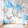 6PCS Double Layers Butterfly Ornament Paper Decorative Butterfly  Home Decoration
