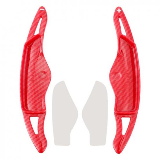 Carbon Look Steering Wheel Paddle Shifter Extension For Hyundai Tucson Elantra