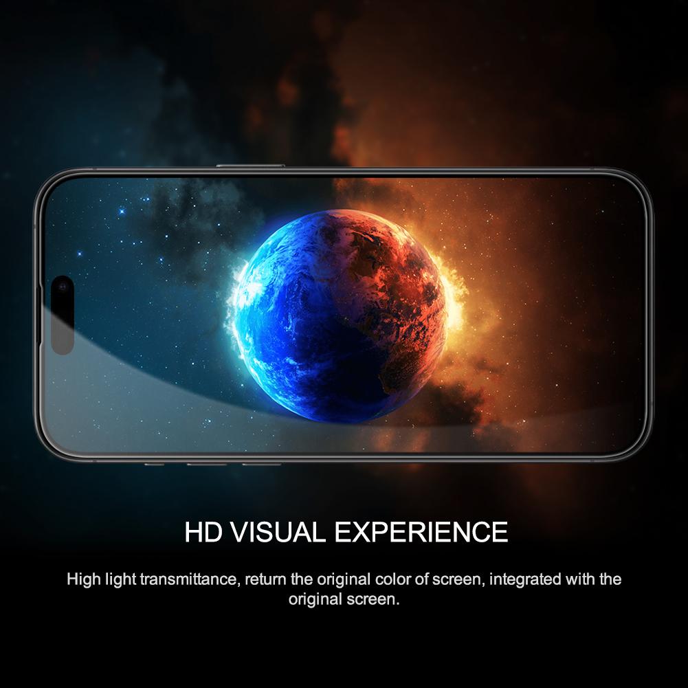 Für iPhone 15 Pro Max 14 13 12 11 Pro Serie Nillkin CP+ Pro 2.5D Gehärtetes Glas Vollabdeckung Displayschutz für 15 14 13 Plus