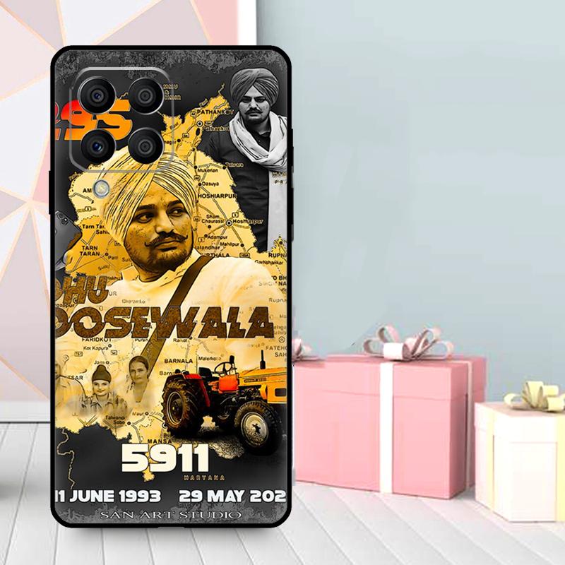 Indian Rapper Sidhu Moose Wala Case For Samsung Galaxy M35 M56 M12 M06 M32 M52 M55 M15 M11 M13 M14 M16 M36 M31 M53 M34 M54