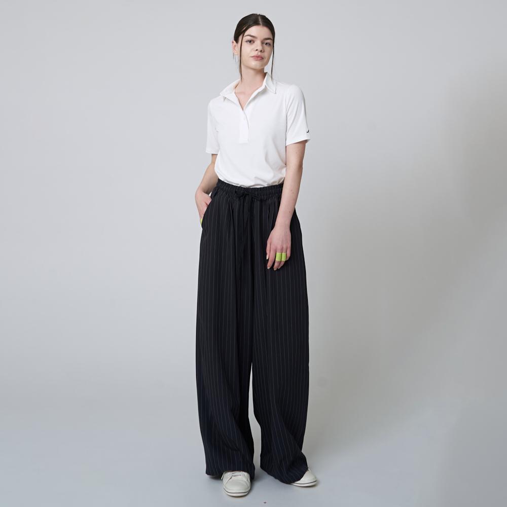 ATHPLATFORM Au41Pt11 Striped Wide Pants_Dark Navy