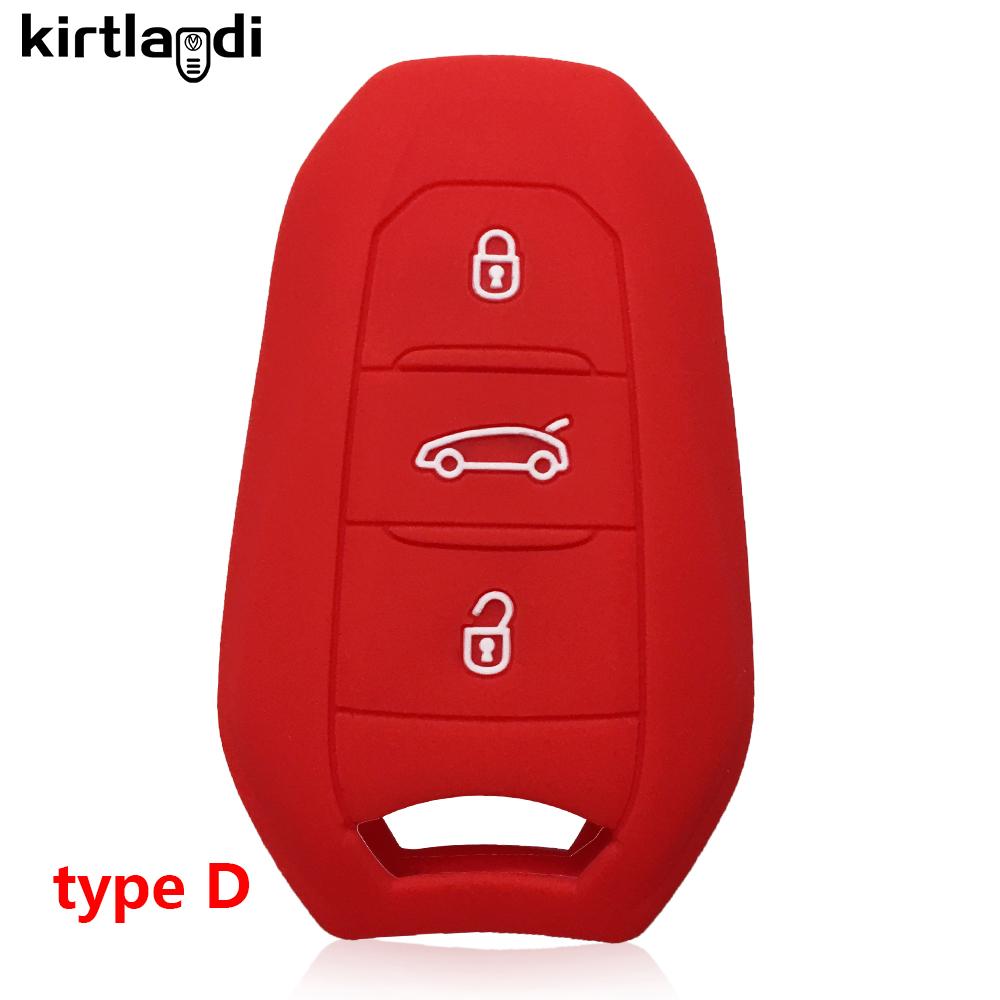 For Fiat Scudo for Opel Combo for Peugeot Rifter 2020 207 208 307 308 407 408 5008 308SW 2008 for Citroen C4 Key Cover Case Skin