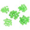 100Pcs Beads Glow Round Casting Baits Green Cylindrical Luminous Bait Tackle Fittings Tools Supplies Pool River