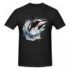 Orca Aquatic Sea Ocean  Top Tees Killer Whale 100 Cotton Tshirt Unisexsoversized T Shirts Unisex Crew Neck Short Sleeve S6xl