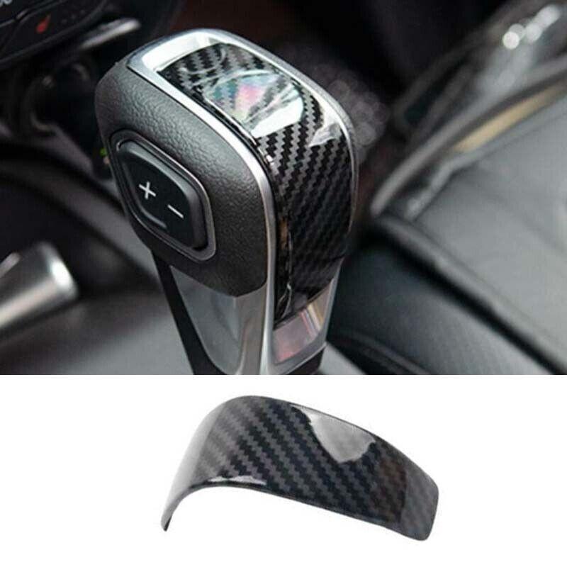 2019-2021 For Ford Ranger T8 Carbon Fiber Central Console Gear Shift Knob Trim