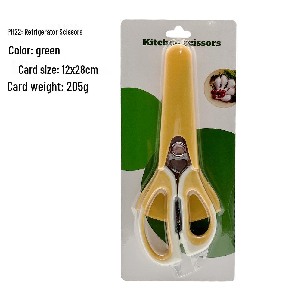 Multifunctional Stainless Steel Kitchen Scissors for Cutting Chicken Bones, Food Prep & More