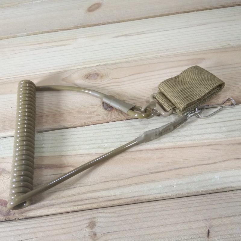 Mling Tactical Anti-loss Spring Lanyard