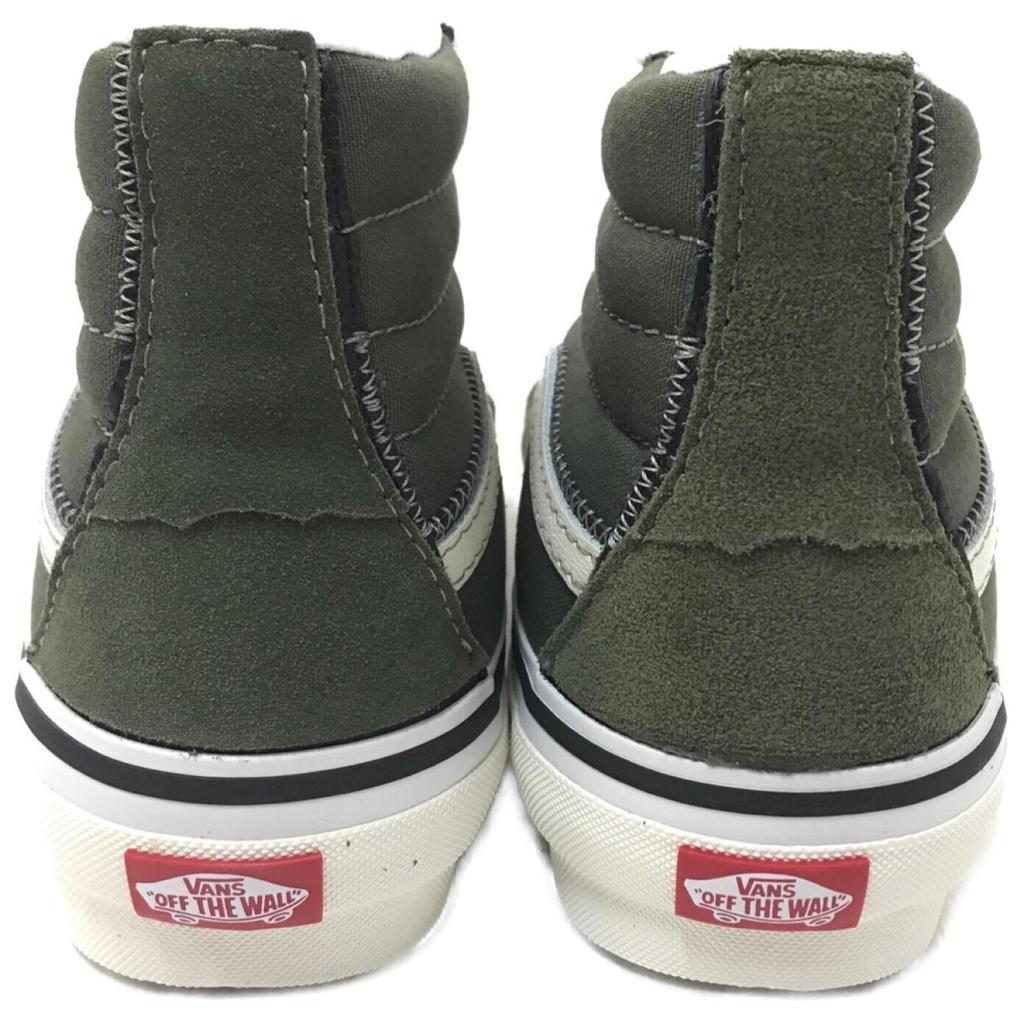 Vans Sk8 Comfortable Versatile Durable Lightweight High-Top Canvas Shoes Unisex Sneakers Green VN000CTB4U7