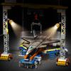 SEMBO 1154pcs J-20 Fighter Production Line Scene Assemblage Building Blocks MOC Military Series Aircraft Model Bricks Kids Gifts