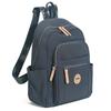 Minimalist Nylon Backpack for Women Large Capacity School Bag Casual Travel Daypack Purse