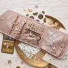 Foldable Travel Jewelry Bag Portable Necklace Earrings Rings Case Organizer Jewelry Storage Bag For Girls Journey Essentials