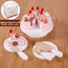 Toddler Dessert Cake Toy Set: Realistic Birthday Play Gift for Boys & Girls