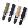Quick Release Nylon Watch Strap with Leather Inner Layer, Available In 20mm & 22mm for Smartwatches