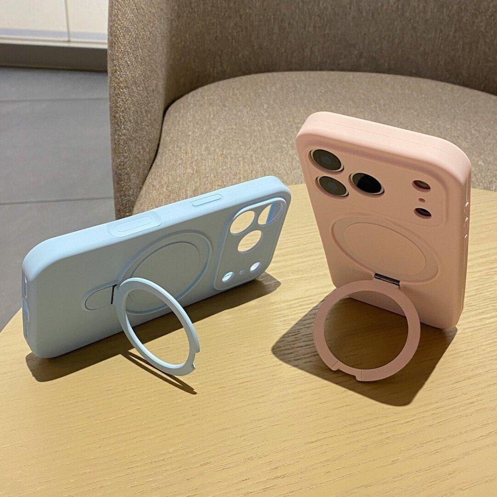 al Liquid Silicone Magnetic Holder Case for For Iphone 17 Air 16 1 14 13 12 11 Pro Max Plus Camera Protector Shockproof Cover