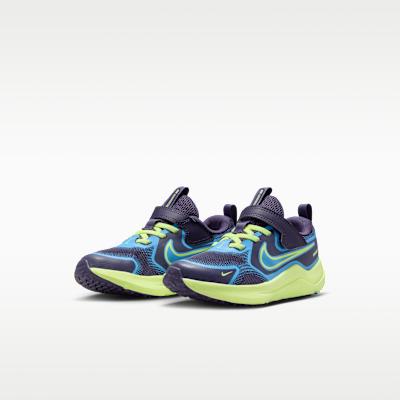 Nike Cosmic Runner Dark Raisin University Blue Lime (PS)