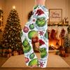 Women's Christmas Print Pants Casual Holiday Pants with No Pockets