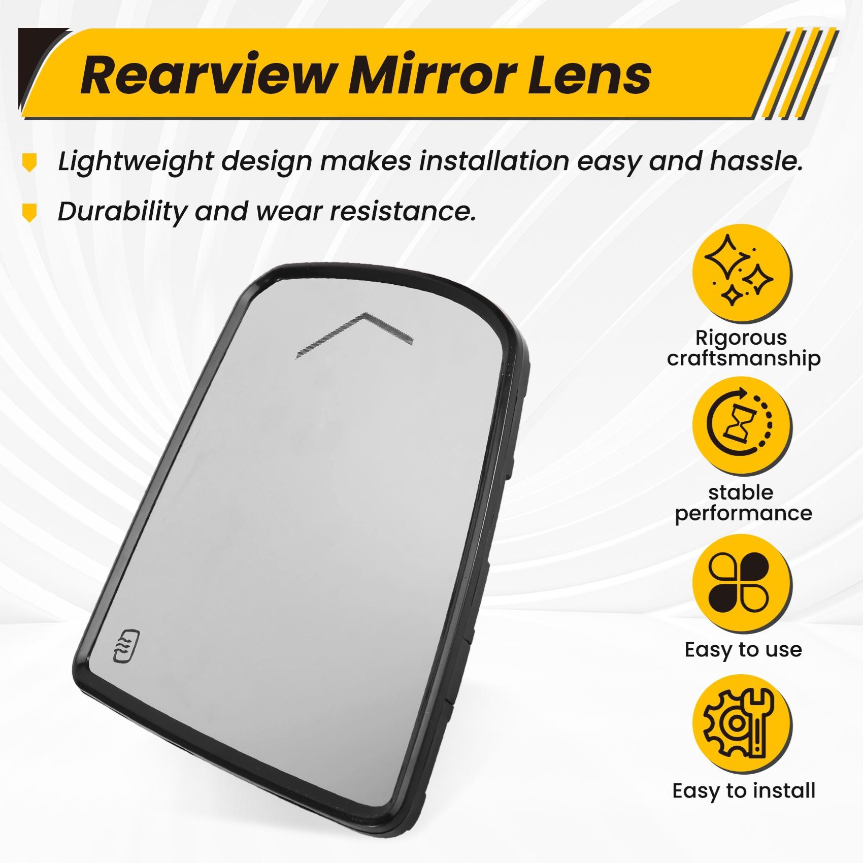 Heater Lens Turn Signal Light W Rearview Mirror Lens For Toyota Sequoia 2007- 87906-0C110 MGA08562 Car As Shown Left