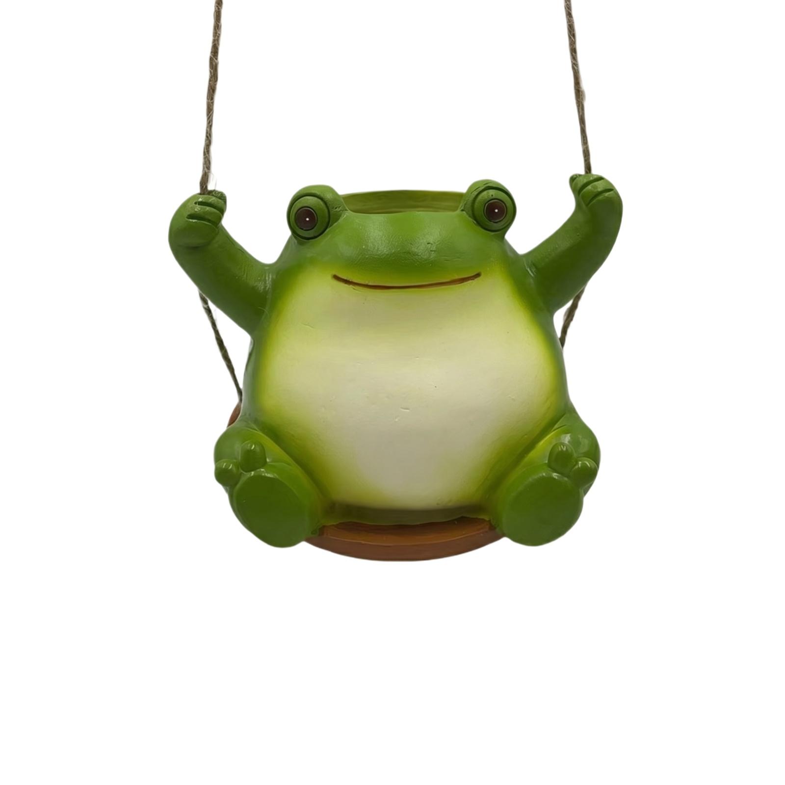 

Creative Swing Hanging Planter — Outdoor Garden & Pond Decoration For Succulents One Size