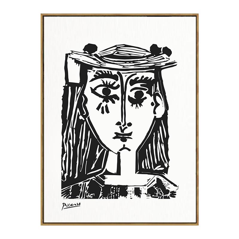 

Вінтажний плакат Пікассо Поцілунок Собака Абстрактні Декоративні Принти Живопис на Полотні Настінне Мистецтво Картина Декорація для Дому Вітальні Інтер єру Кімнати 40x50cm No Framed