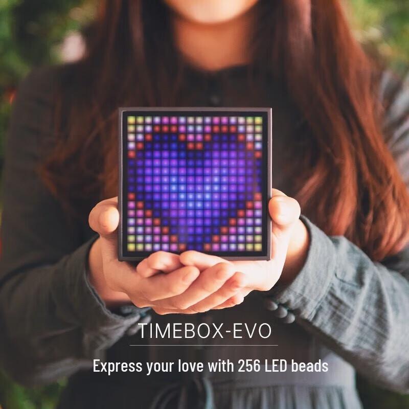 Divoom EVO Portable Pixel Art Bluetooth Speaker