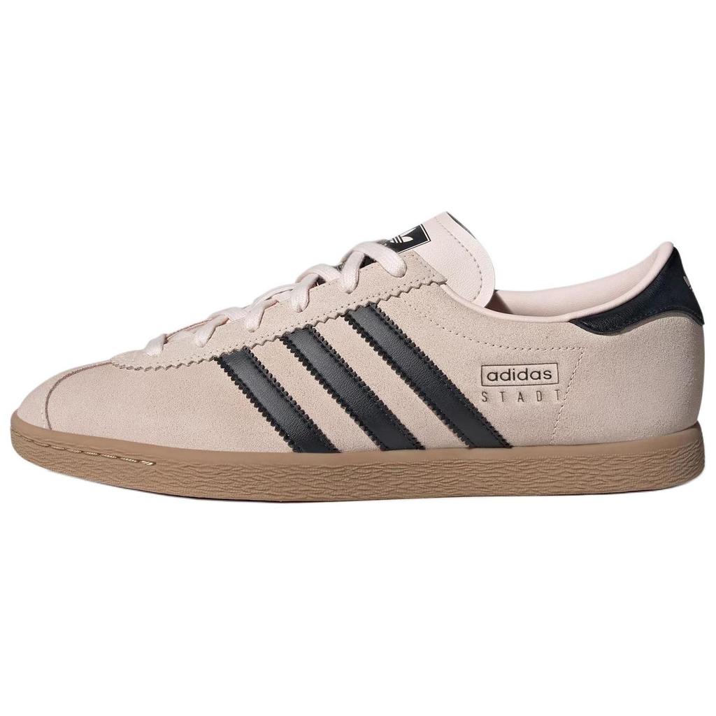 Adidas Originals Stadt Soft Comfortable Thin Sole Durable Low Top Skate Shoes Unisex Sneakers Pink JR6347