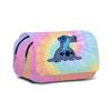 3D Digital Full-Print Schoolbag Double-Layer Flip Pencil Case Children'S Stationery Box