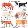 Realistic Farm Animal Models: Big Yellow Duck, Rooster, Turkey, Goose, and Swan