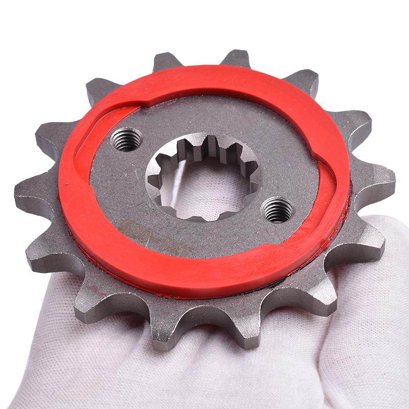 520 13T 14T Tooth Front Sprocket Gear Wheel Cam Pinion For Honda Off Road CRF250 CRF250L Rally ABS CRF250LA CRF 250 L 2013-2021