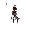 Metal Ant Gardening Ornaments Yard Metal Art Backyard Lawn Stakes Decorative Ant Garden Decorative Ground Plugs