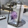 Purple Rose for iPhone17promax Phone Case Ins Wind 14/15 Apple 12 All-inclusive 13 Protective Case