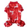 Dog Coat Christmas Theme Pullover for Cold Weather Four-Legged Apparel