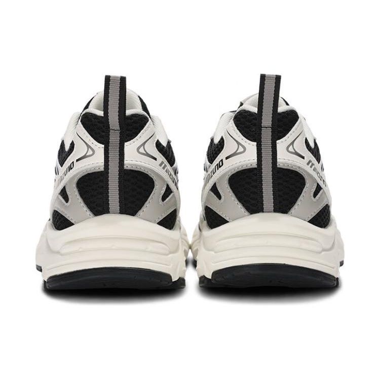 Mizuno LG 2000 Durable Low-Top Running Shoes Unisex Sneakers Black White D1GH230207