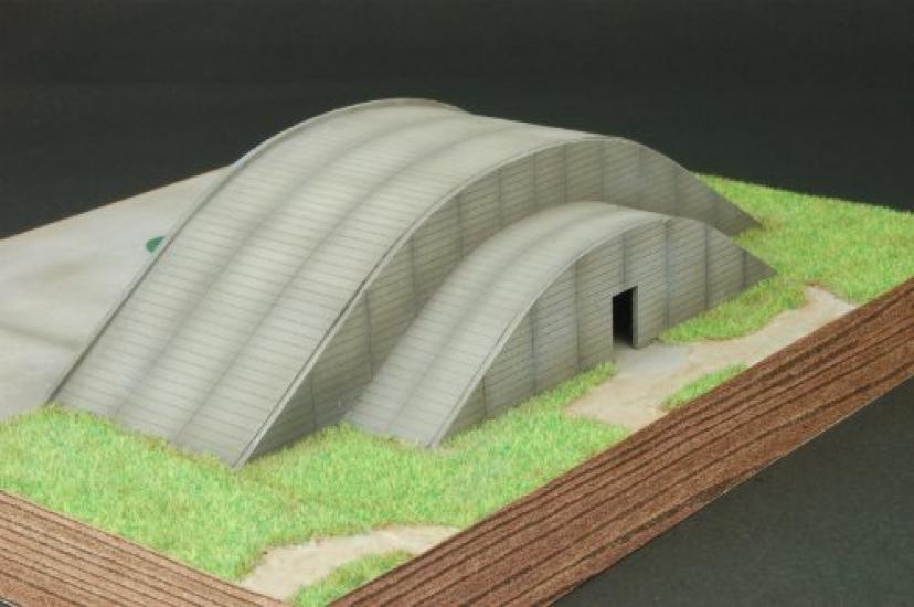 Cobaanii Mokei Kobo Scale Frontline Series World War II Bunker Assembly Kit 1/144 FS-010