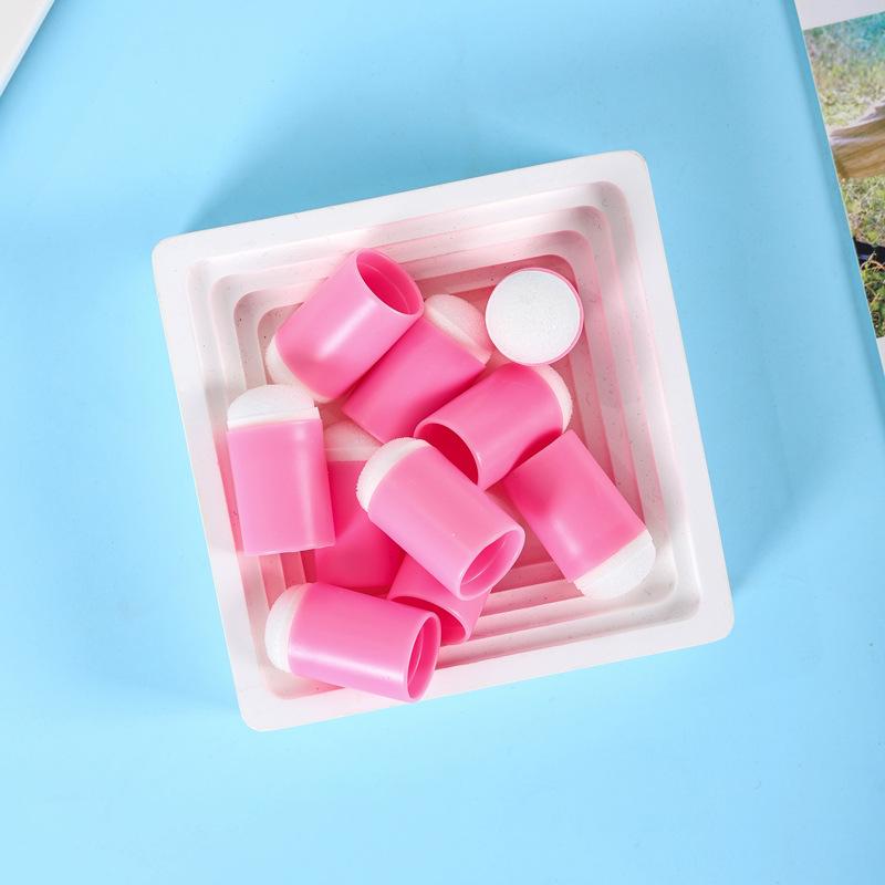 DIY Craft Finger Ink Blending Tool Set PVC Sponge Stamp Pad Applicator Kit for Scrapbook Journaling